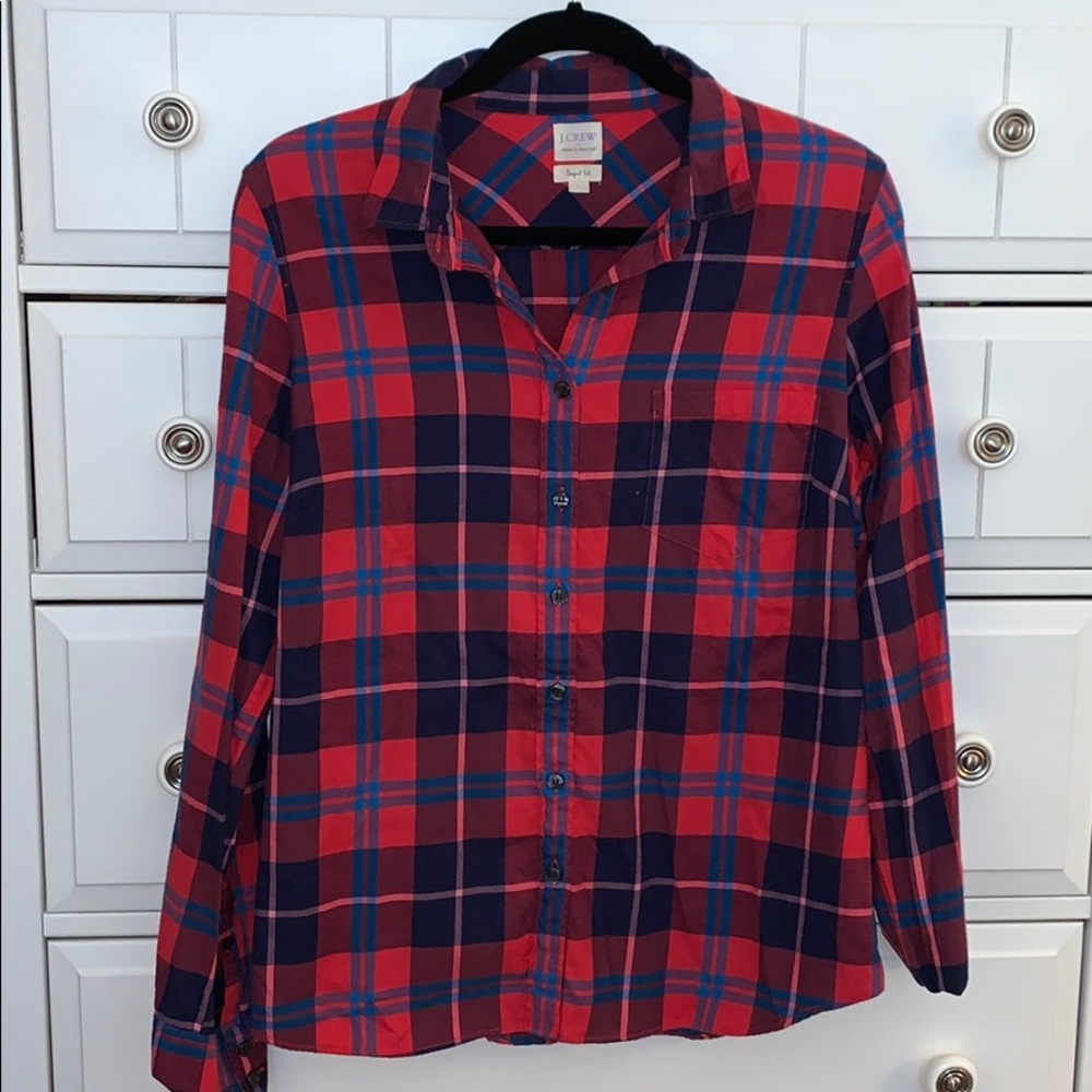 JCrew Perfect Fit Flannel